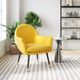 Zuo® Modern Alexandria Yellow Accent Chair-4