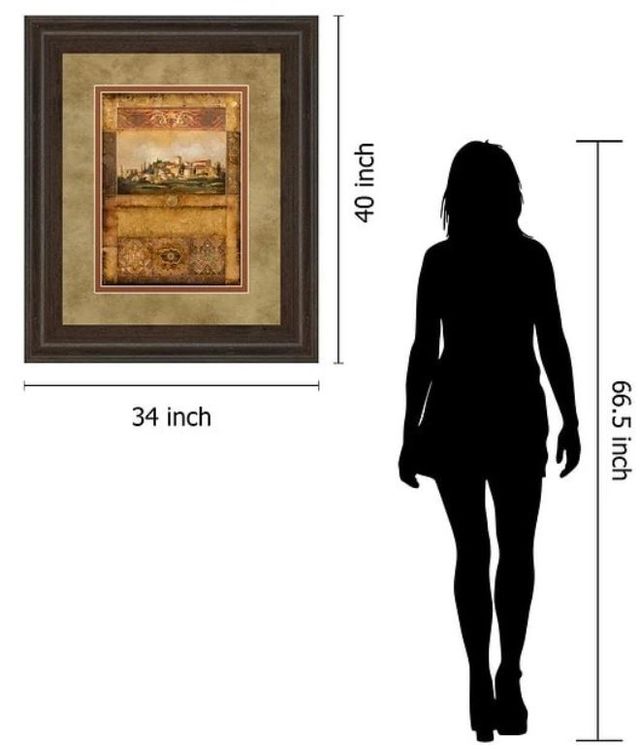 Classy Art Centimento I by Douglas Framed Print Wall Art-3