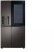 LG 36 in. 27.1 Cu. Ft. PrintProof™ Black Stainless Steel Side-by-Side Refrigerator with Craft Ice™-1