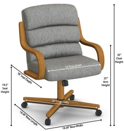 Chromcraft Customizable Nova Swivel Casual Dining Chair-2