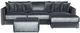 Jackson Furniture Remington 4-Piece Slate Right Arm Facing Chaise Sectional with Ottoman-1