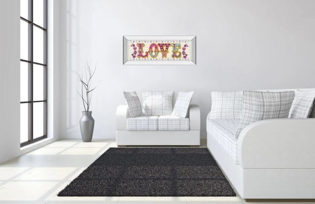 Classy Art First Love by Tom Frazier Mirror Framed Wall Art-3