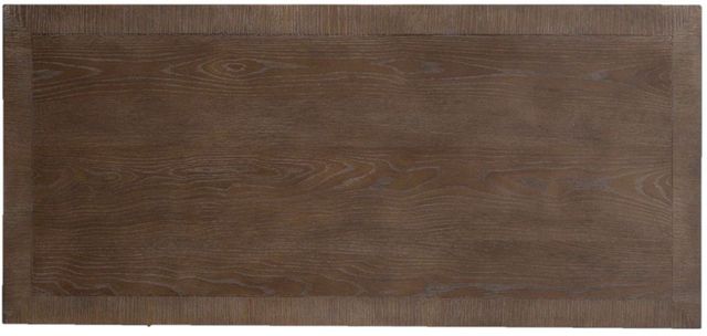 Liberty Furniture Magnolia Manor 5-Piece Antique White/Weathered Bark L-Shaped Office Desk Set-3