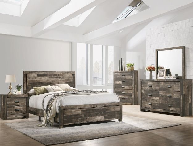 Crown Mark Tallulah Brown Bed-1
