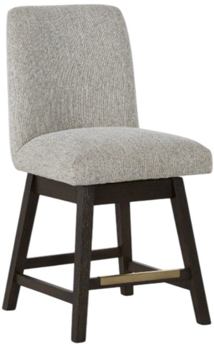 Signature Design by Ashley® Burkhaus Beige/Dark Brown Swivel Bar Stool-0