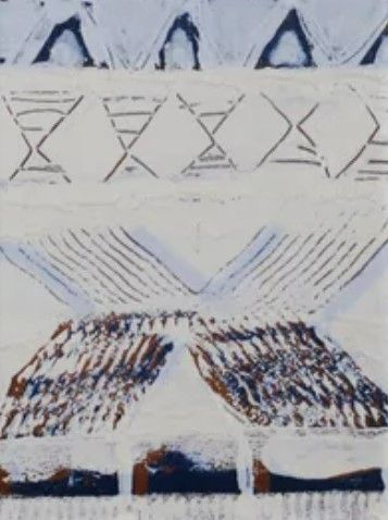 StyleCraft Sweater Weather II Indigo Wall Art-1