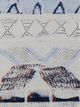 StyleCraft Sweater Weather II Indigo Wall Art-1