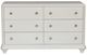Liberty Furniture Stardust Iridescent White Youth Dresser-1