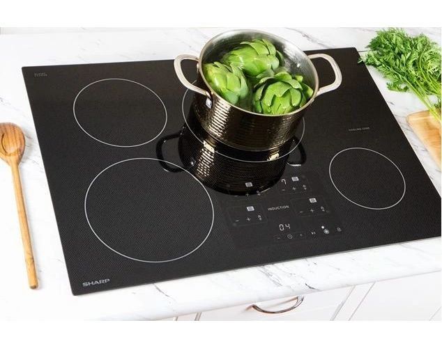 Sharp® 30" Black Induction Cooktop-1