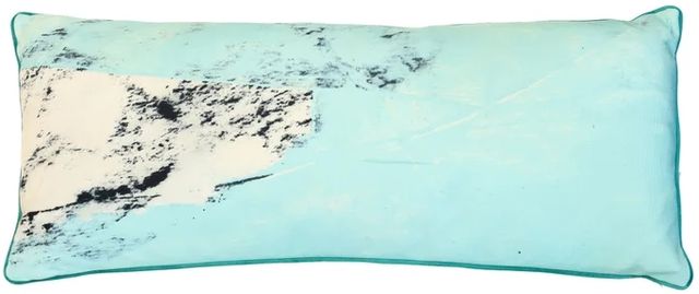Stylecraft Austin Allen James Blue/White Designer Lumbar Pillow-0
