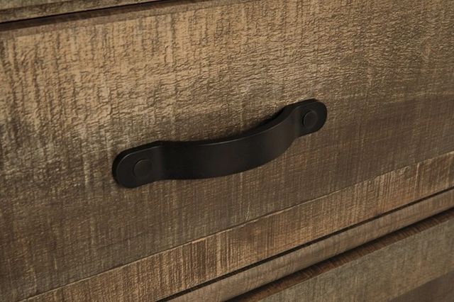 Signature Design by Ashley® Trinell Brown Dresser with Electric Fireplace-3