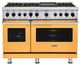 Viking® 7 Series 48'' Daffodil Sealed Burner Pro Style Dual Fuel Range-0