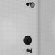 ZLINE Palisades Matte Black Elegant Shower System-1