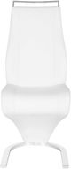 Mazin Furniture Manhattan White Side Dining Chair-1