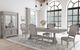 Elements International Glenmore 5-Piece Aged Gray Dining Set-2
