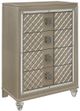 Homelegance® Loudon Champagne Youth Chest-0