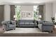 Mazin Furniture Welwyn Dark Gray Upholstered Accent Chair-4