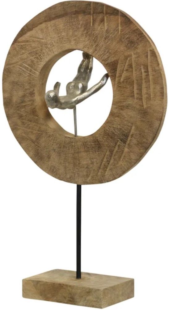 Stylecraft Brown Swimming Hole Sculpture-0