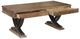 ACME Furniture Pellio Antique Oak Coffee Table with Black Base-5