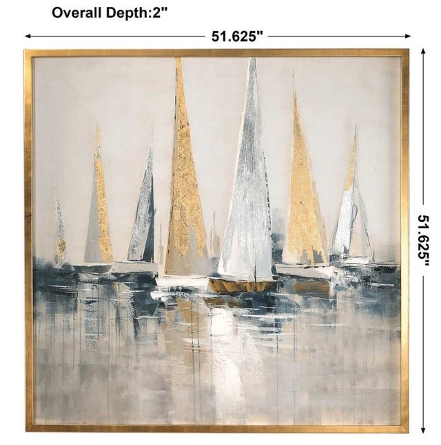 Uttermost® Regatta Hand Painted Canvas-2