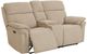 Bassett® Furniture Club Level Andre Oatmeal Power Reclining Loveseat with Console-2