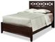 Durham Furniture Glen Terrace Nouveau Brown Queen Glen Panel Bed-0