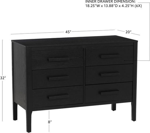 Powell® Wexler Black Dresser-2