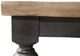 Riverside Furniture Mason Natural Cocktail Table with Distressed Black Base-3