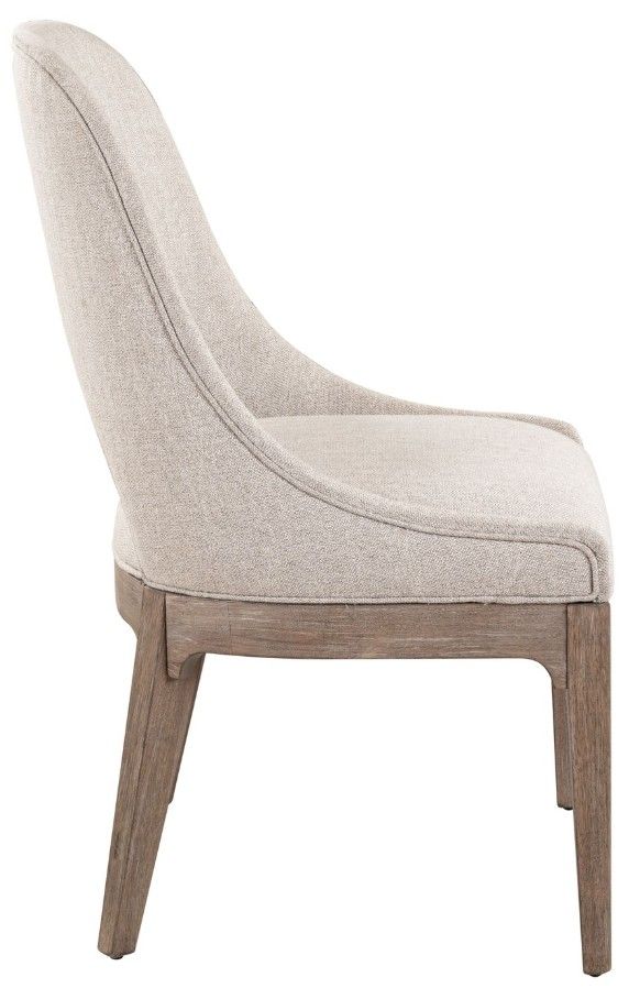 Liberty Furniture South Bend Burnished Clay/Gravel Upholstered Dining Side Chair-3