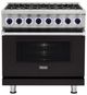 Viking® 7 Series 36" Onyx Pro Style Dual Fuel Range-0