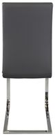 Homelegance® Yannis Chrome/Gray Dining Side Chair-3