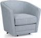 Decor-Rest® Furniture LTD 2693 Blue Swivel Chair-0