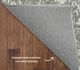 Dalyn™ Rug Company Soft Essentials SE4 Gray 5'x8' Area Rug-3