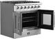 FORNO® Galiano 36" Stainless Steel Pro Style Gas Range-3
