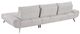 Homelegance® Dominic 2-Piece Light Gray Right-Arm Facing Sectional and Chaise-4