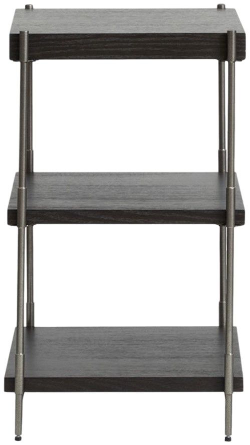 Magnussen Home® Spencer Dark Briarsmoke Gray Rectangular Accent Table-2