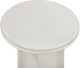 TOV Furniture Cassandra Ivory Concrete Indoor/Outdoor Side Table-4