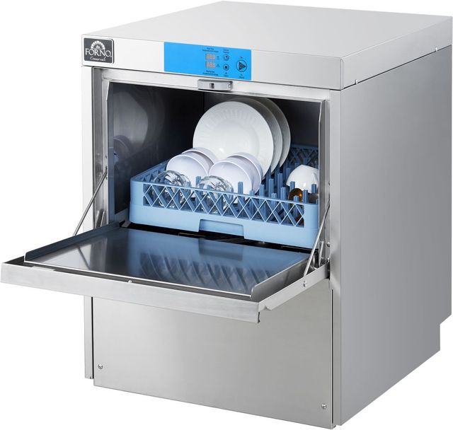 FORNO® 25" Stainless Steel Commercial Dishwasher -4