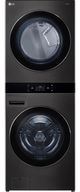 LG Black Steel Gas Laundry Center, 5 Cu. Ft. Washer and 7.4 Cu. Ft. Dryer Set-0