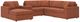 Signature Design by Ashley® Modmax 6-Piece Spice Left-Arm Facing Sectional and Chaise with Console-0
