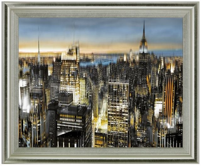 Classy Living Electric Skyline Wall Art-0
