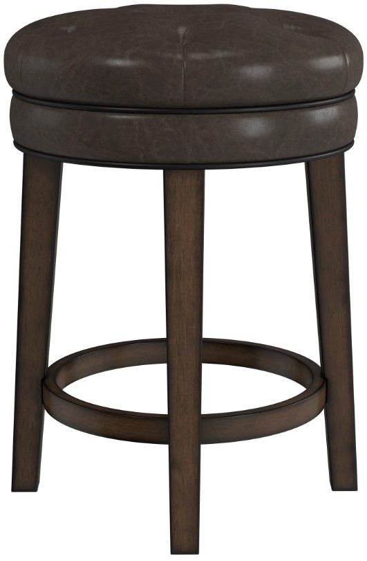 HH2 Home Krauss Dark Brown Counter Stool-4