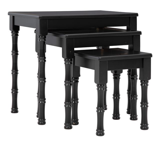 Signature Design by Ashley® Dasonbury 3-Piece Black Accent Table-0