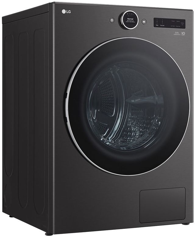 LG 7.8 Cu. Ft. Black Steel Ventless Electric Dryer-2