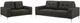 Armen Living Faelin 2-Piece Cola Living Room Set-0