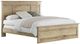 Signature Design by Ashley® Makidern Tan King Panel Bed-0