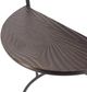 A & B Home 2-Tire Wenge Twin Table-4