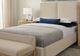 Artisan & Post by Vaughan-Bassett Joinery Espresso Oak/Ivory Cream King Upholstered Panel Bed-1