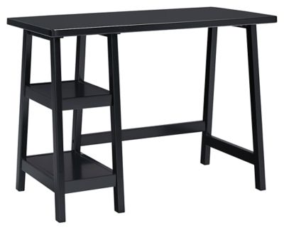 Signature Design by Ashley® Mirimyn 2-Piece Black Home Office Set-1