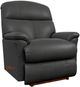 La-Z-Boy® Reed Licorice Leather Manual Rocking Recliner-0